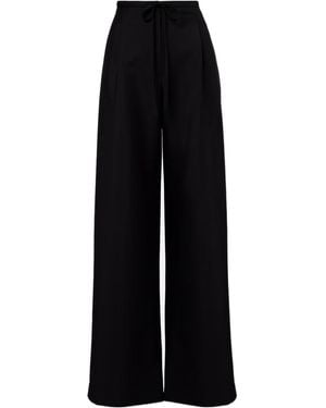 Rohe Wide-Leg Pants - Black
