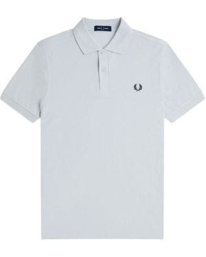 Fred Perry Pure Cotton Short-Sleeved Shirt - White