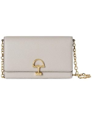 Gucci Half Horsebit Wallet On Chain - White