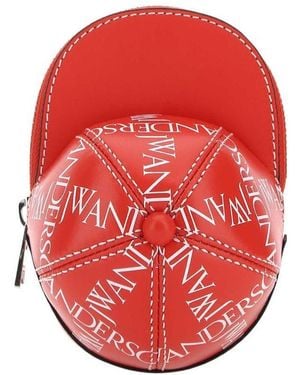 JW Anderson Jw Anderson Nano Zipped Cap Bag - Red