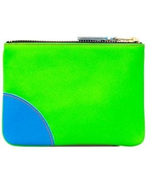 COMME DES GARÇONS PLAY Logo Zipper Wallet - Green