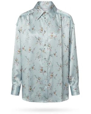 Bottega Veneta Long Sleeve Shirt - Blue