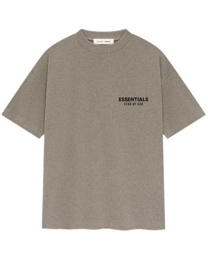 Fear Of God Classic Logo T-Shirt - Grey
