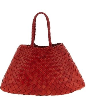 Dragon Diffusion Santa Croce Small Tote Bag - Red