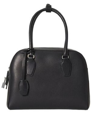 The Row India 10.00 Bowling Bag - Black