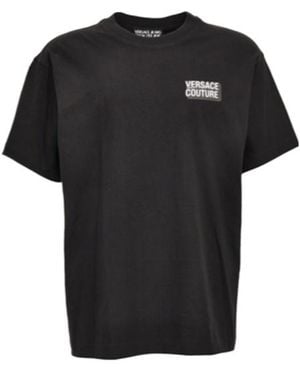 Versace Jeans Couture Logo Patch T-Shirt - Black