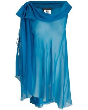 Alberta Ferretti Sleeveless Shirt - Blue
