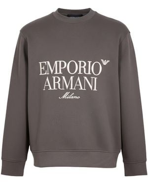 Emporio Armani Crewneck Sweatshirt - Grey