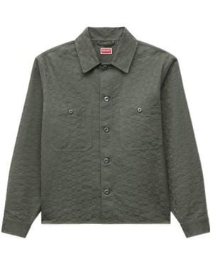 KENZO 'Gram' Workwear Overshirt - Green