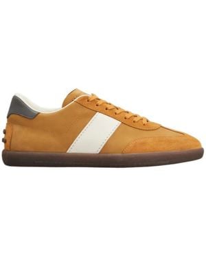 Tod's Lace-Up Sneakers - Brown
