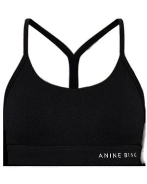 Anine Bing Eve Bra - Black