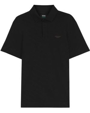 BOSS X Aston Martin Polo Shirt - Black