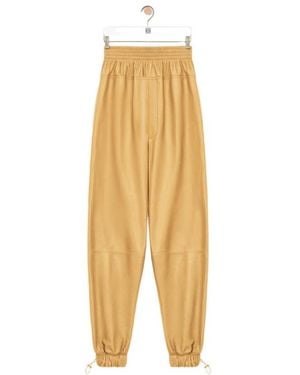 Loewe Elasticated Trousers - Yellow