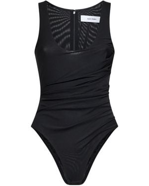 Alex Perry Sleeveless Bodysuit - Black