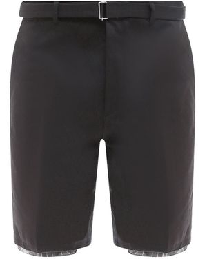 Lanvin Logo Casual Shorts - Grey