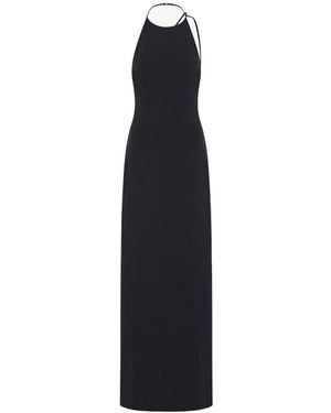 The Row Barett Lace Trim Dress in Black | Lyst The Row Barett Lace Trim Dress in Black | Lyst