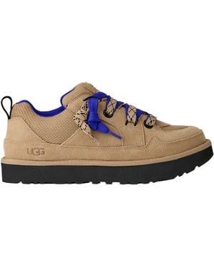 UGG Chunky Lace-Up Low-Top Trainers - Blue