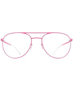 Mykita Niken Aviator Frame Glasses - White