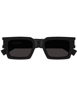 Saint Laurent Eyewear Core Square Frame Sunglasses - Black