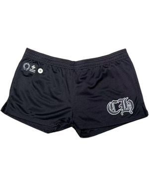 Chrome Hearts Logo Shorts - Blue