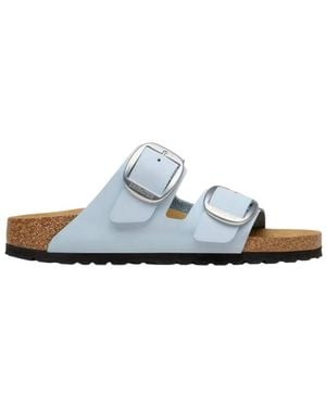 Birkenstock Two-Strap Flat Sandals - White