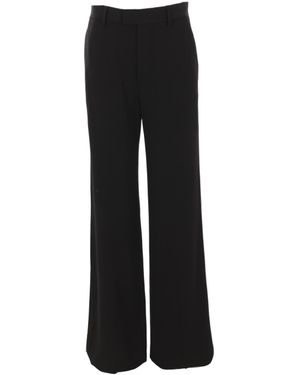 Ann Demeulemeester Maaike Flared Leg Pants - Black