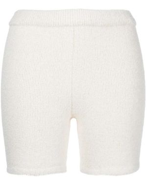 Low Classic Cotton Bycicle Shorts - White