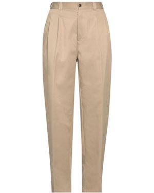 Maison Margiela Minimalist Straightleg Trousers - Natural