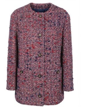 Gucci Wool Boucl Jacket - Purple