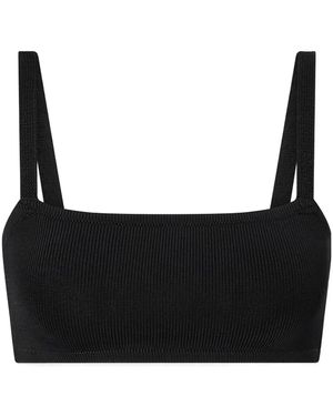 Calle Del Mar Stretch-Knit Bralette - Black