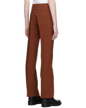 Rag & Bone Jacey Belt Loop Slacks - Brown