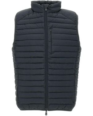 Save The Duck Sleeveless Padded Vest - Blue