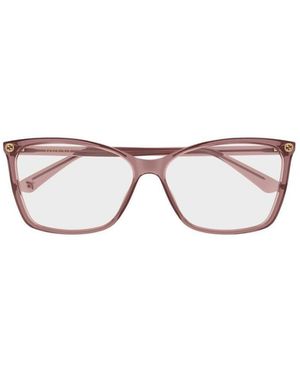 Gucci Square-Framed Flat Lens - Multicolor