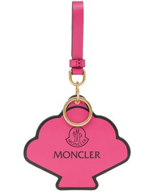 Moncler Scallop Shell Keyring - Pink