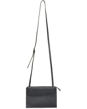 Valextra Pocket Large Crossbody Bag - White