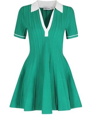 Jonathan Simkhai Knit Mini Dress - Green