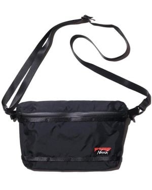 NANGA Zippered Shoulder Bag - Blue