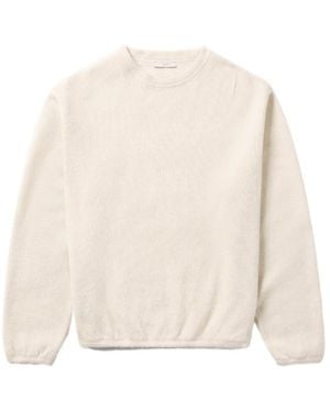 1989 STUDIO Side-Snap Knitted Jumper - White