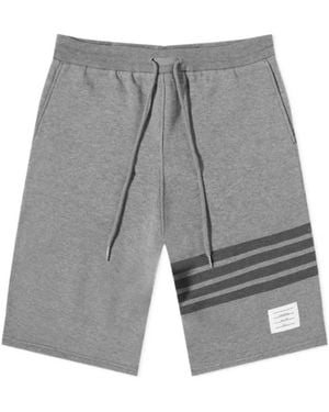 Thom Browne Logo Shorts - Grey