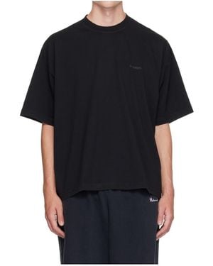 Vetements Classic Logo Loose-Fit T-Shirt - Black