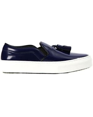 Celine Round-Toe Sneakers - Blue