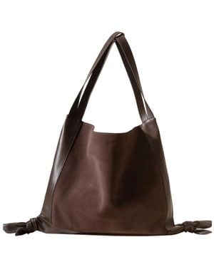 Hereu Knot Tote - Brown