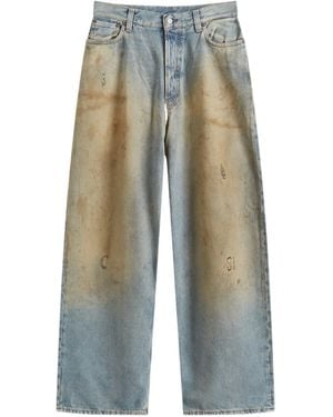 Acne Studios Distressed-Detail Jeans - Blue