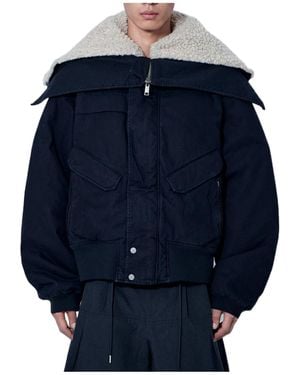 Entire studios Portal Bomber Jacket - Blue