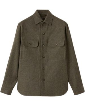 Loro Piana Ambrose Overshirt - Green