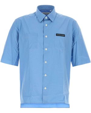 NAMACHEKO Guardia Short Sleeve Shirt - Blue
