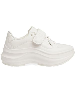 Gucci Wave Wedge Trainers - White