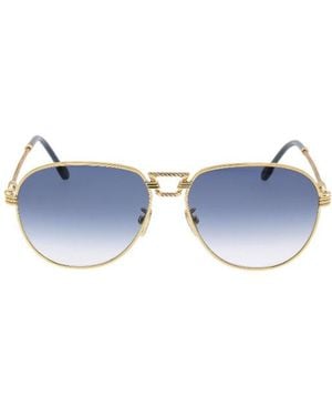 Fred Logo Sunglasses - Blue