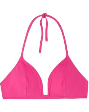 Eres Triangular Bikini Top - Pink