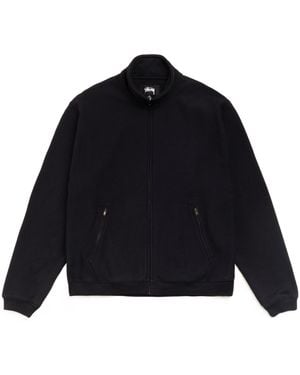 Stussy Stüssy Zip-Up Funnel-Neck Sweatshirt - Blue